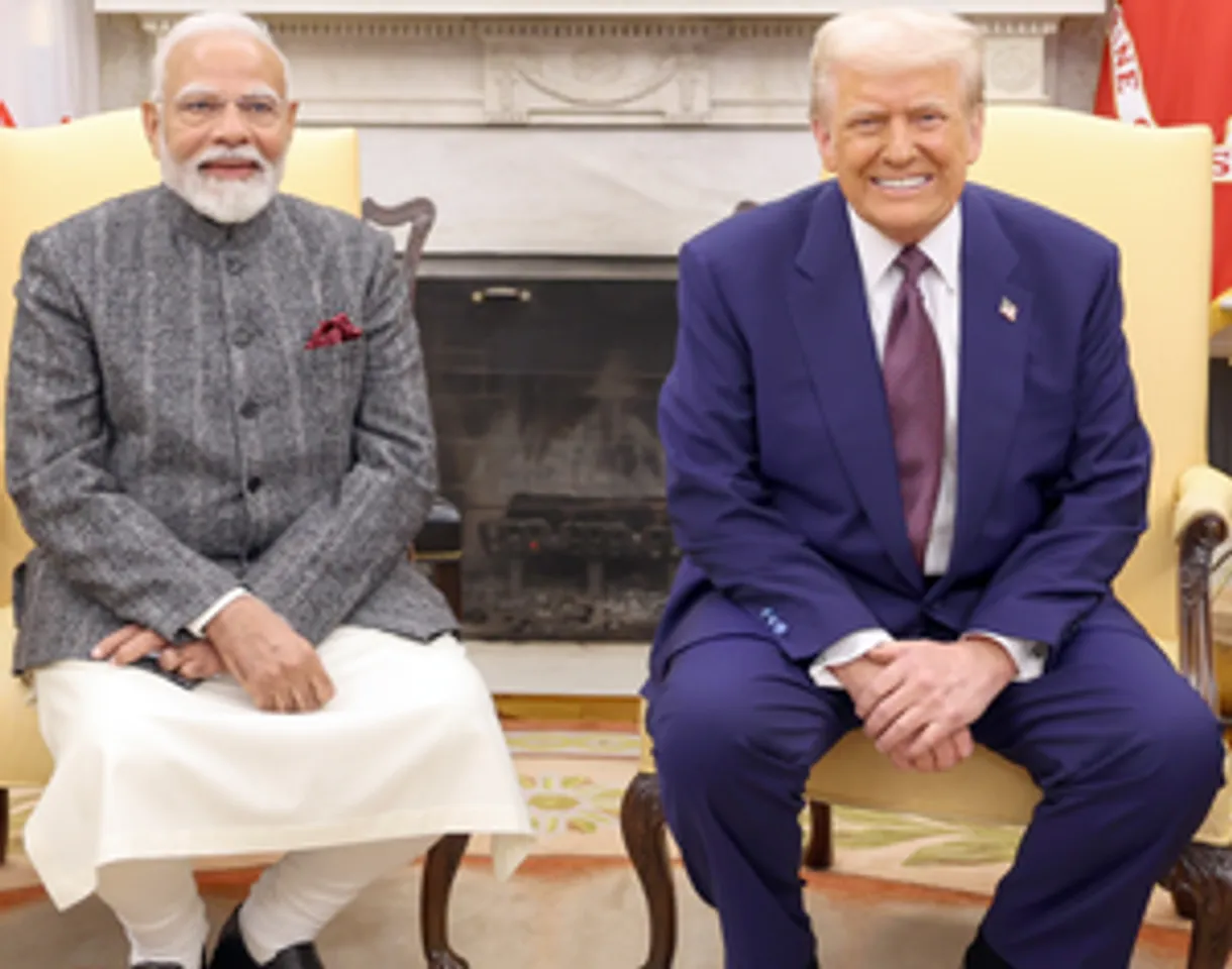 Washington, DC : Prime Minister Narendra Modi meets U.S. President Donald Trump