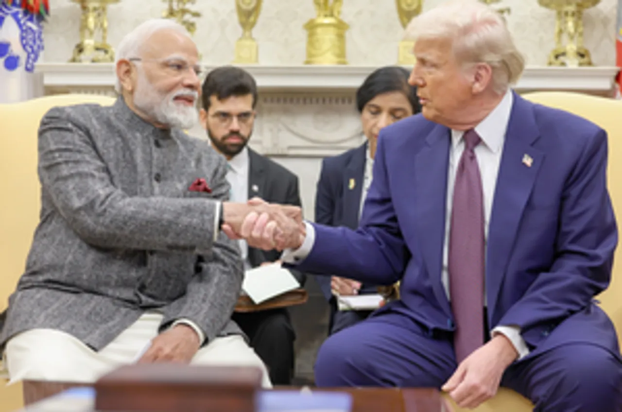 Washington, DC : Prime Minister Narendra Modi meets U.S. President Donald Trump