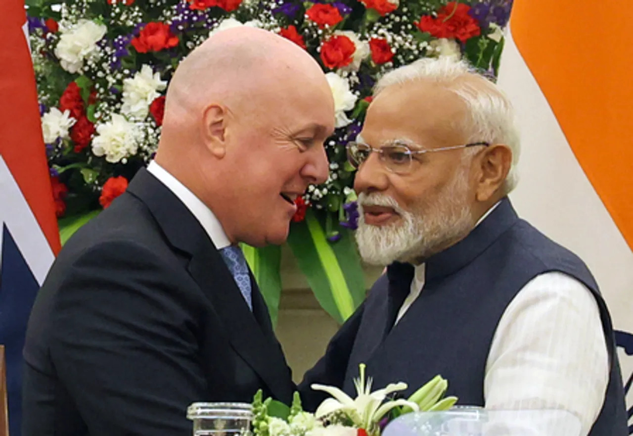 New Delhi: PM Modi's remarks during the joint press meet with PM Luxon of New Zealand