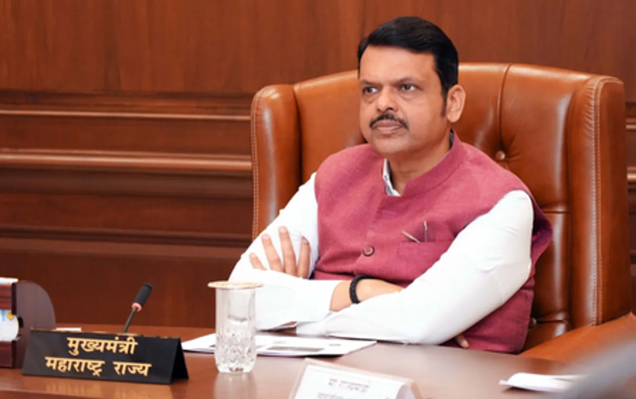 Mumbai: Maharashtra CM Devendra Fadnavis chairs a review meeting