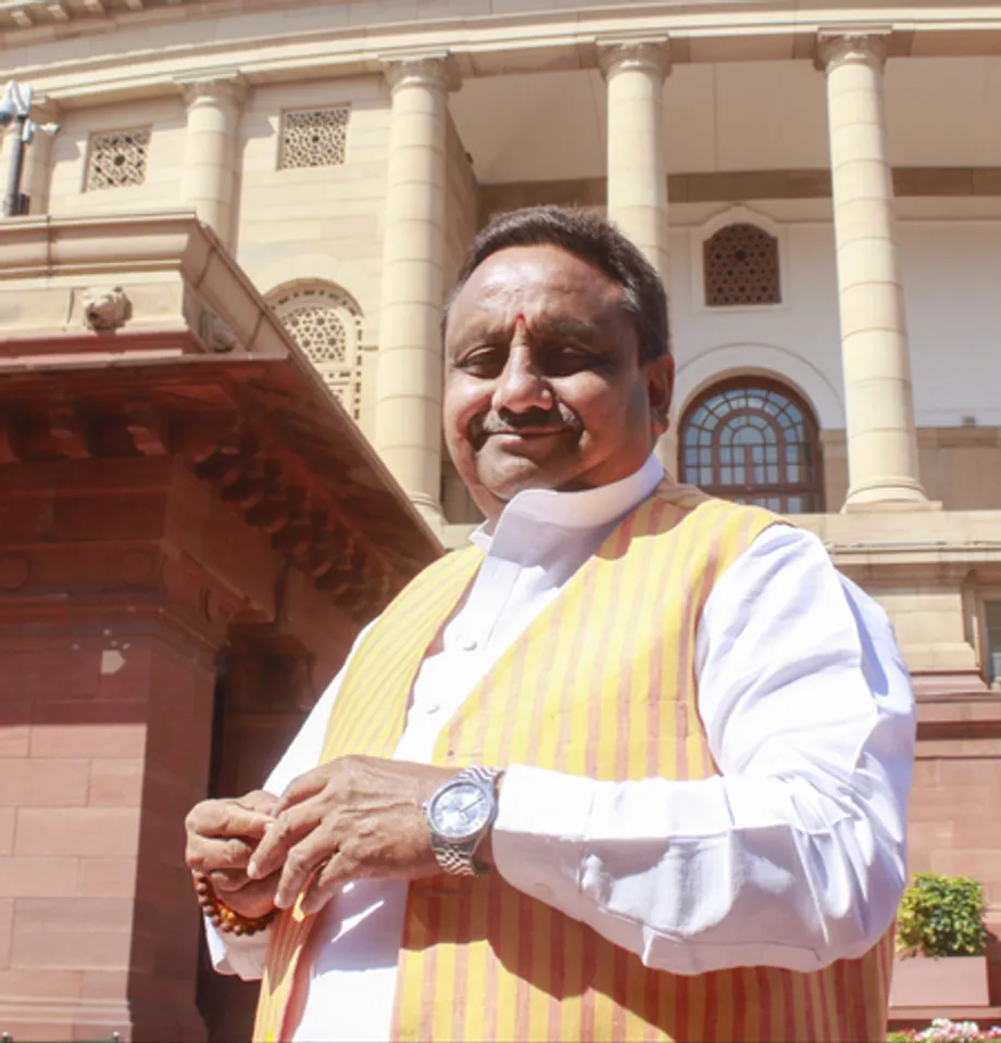 New Delhi: MPs At The Parliament House During the Budget Session