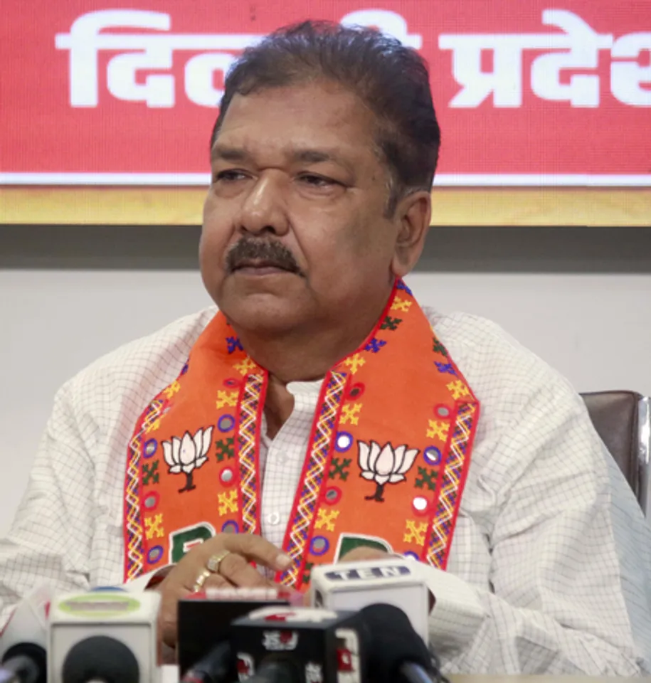 New Delhi: BJP leaders address a press conference