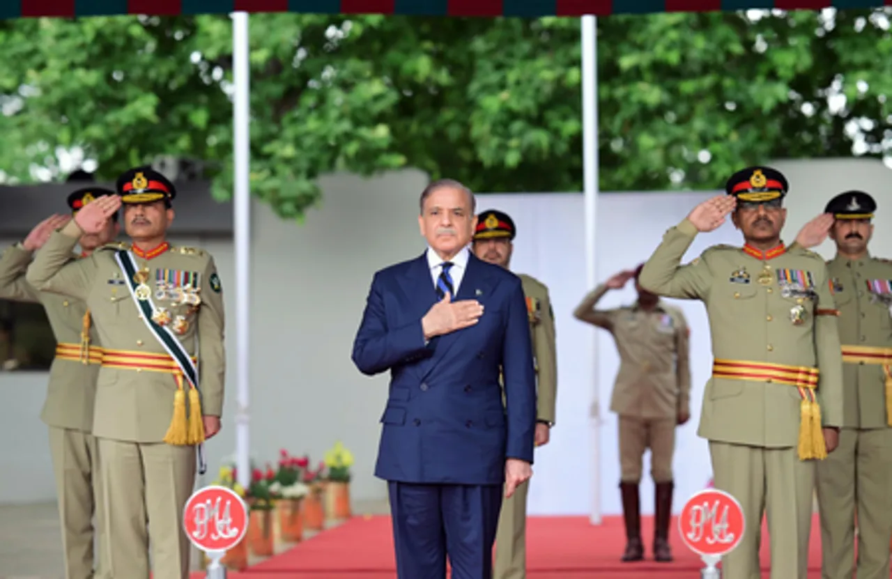 Abbottabad: Pakistan Prime Minister Shehbaz Sharif Attends Passing Out Parade of 151st Long Course