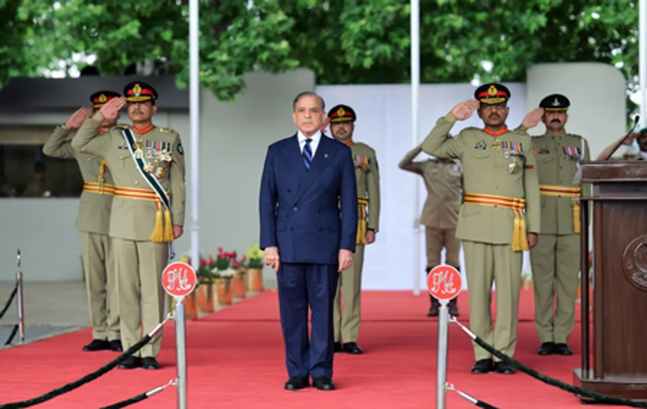 Abbottabad: Pakistan Prime Minister Shehbaz Sharif Attends Passing Out Parade of 151st Long Course