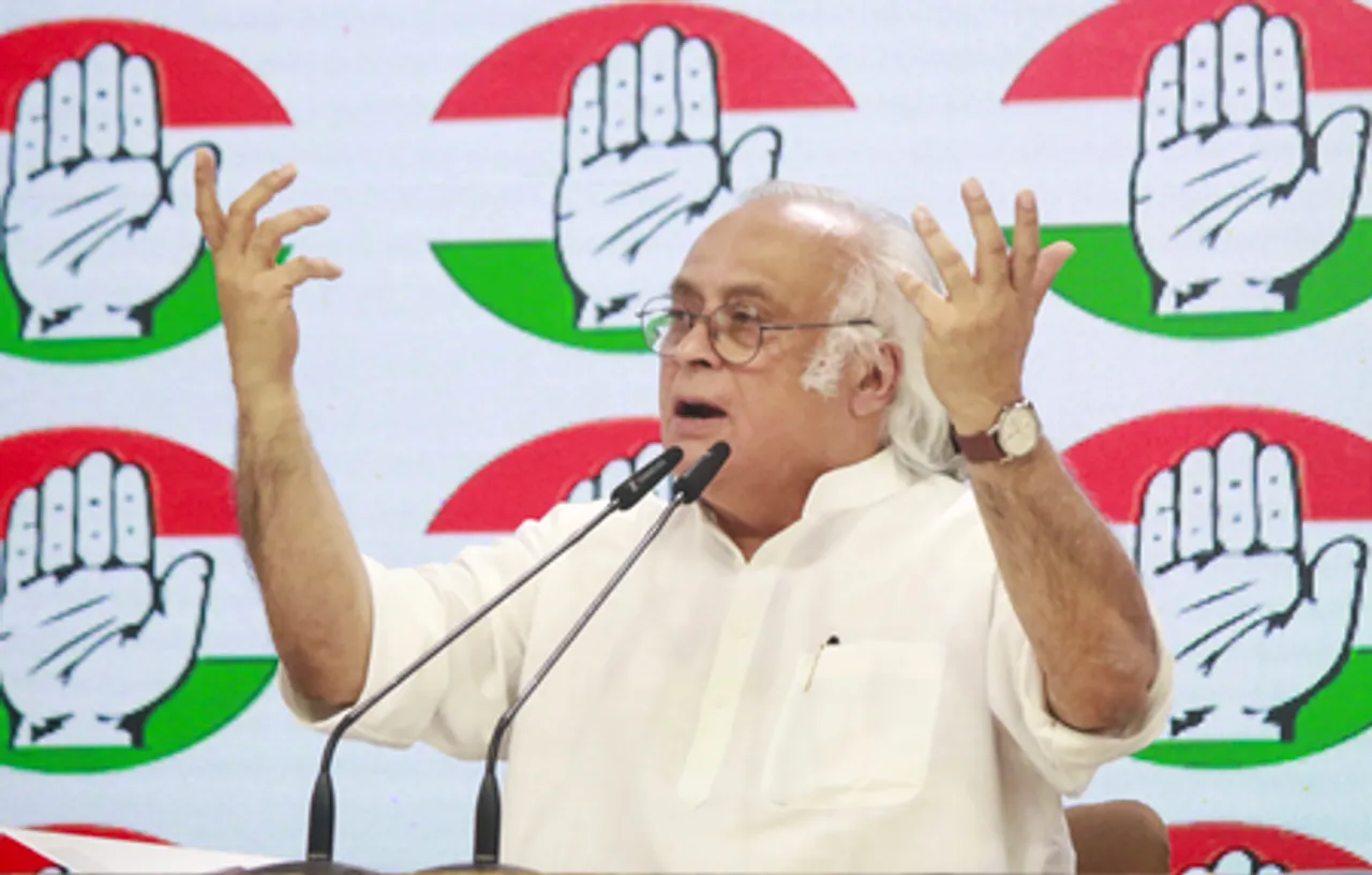 New Delhi: Jairam Ramesh addresses a press conference