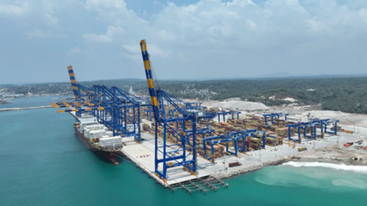 Thiruvananthapuram: Newly inaugurated Vizhinjam International Deepwater Multipurpose Seaport