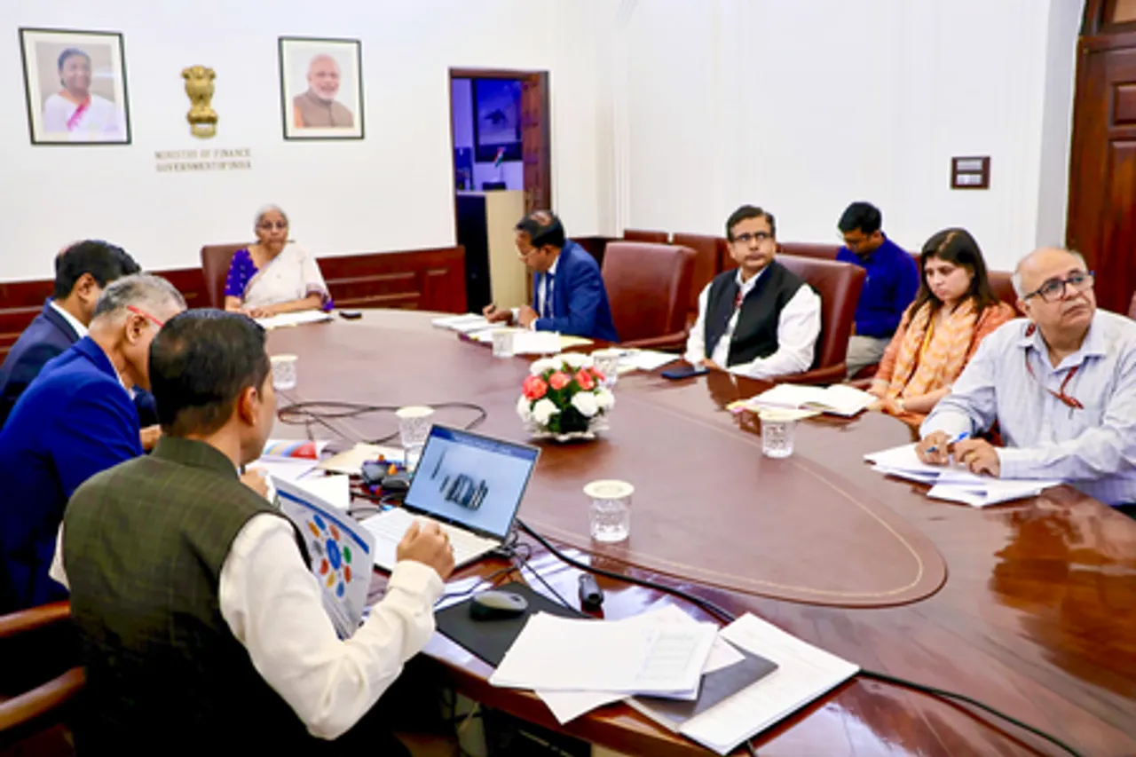 New Delhi: Nirmala Sitharaman Reviews Cybersecurity in Banking Sector