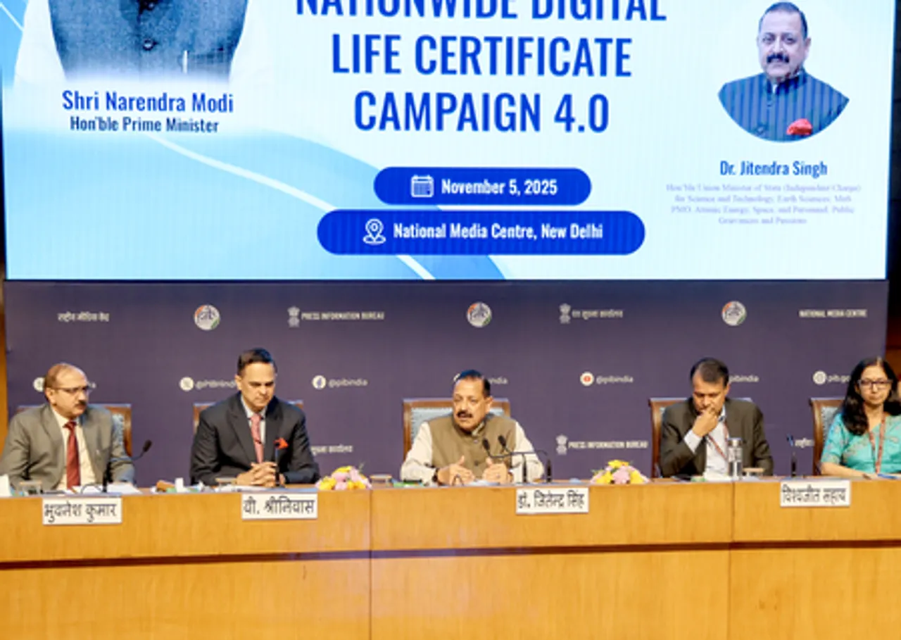 New Delhi: Launch of Nationwide Digital Life Certificate Campaign 4.0