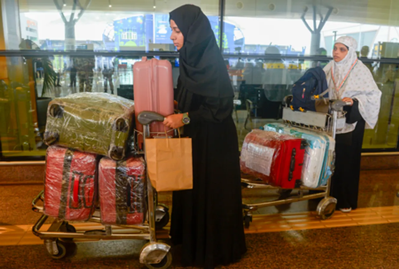 Chennai: Hajj pilgrims depart from Chennai for Jeddah