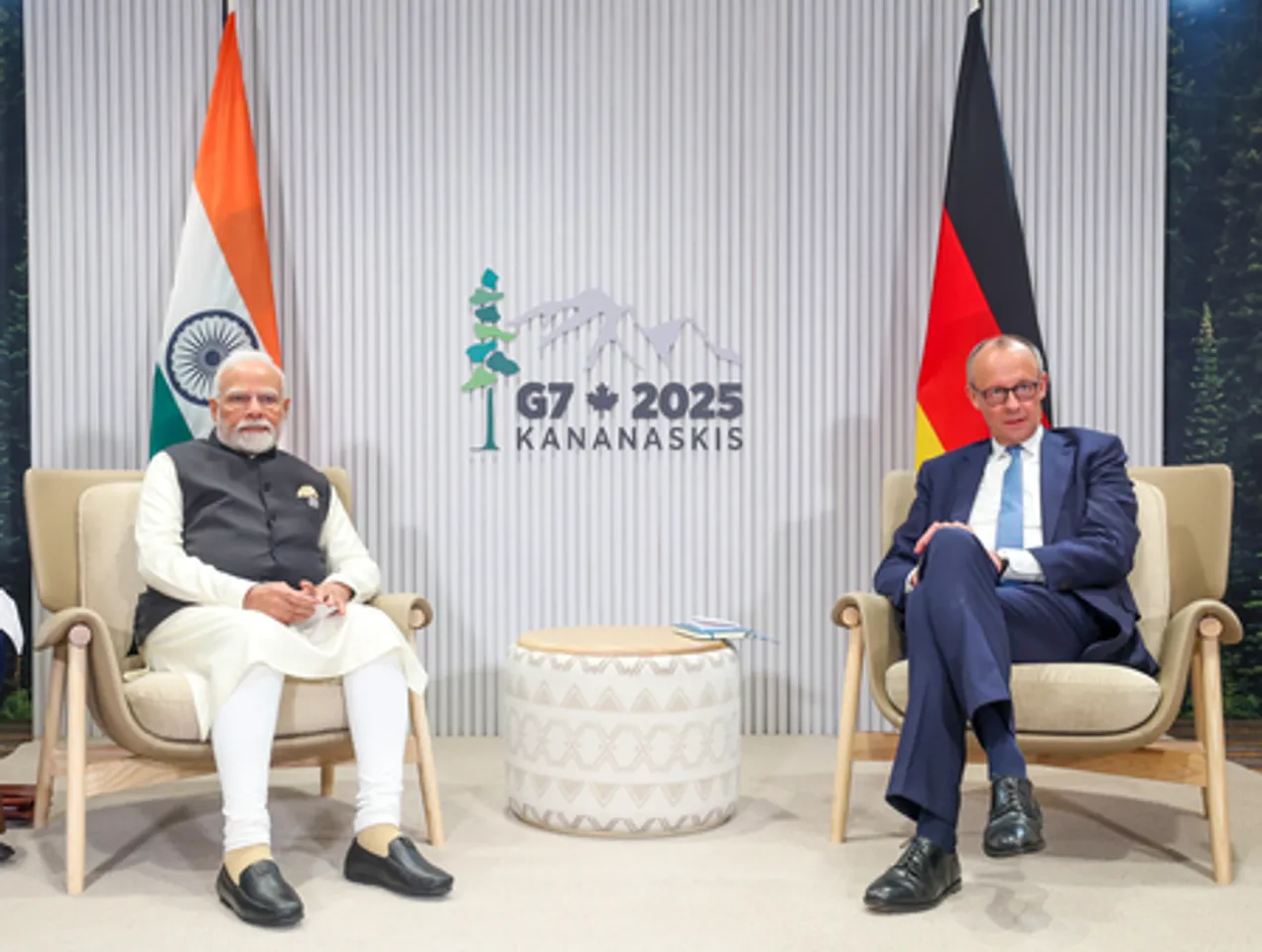 Kananaskis: PM Modi meets Friedrich Merz
