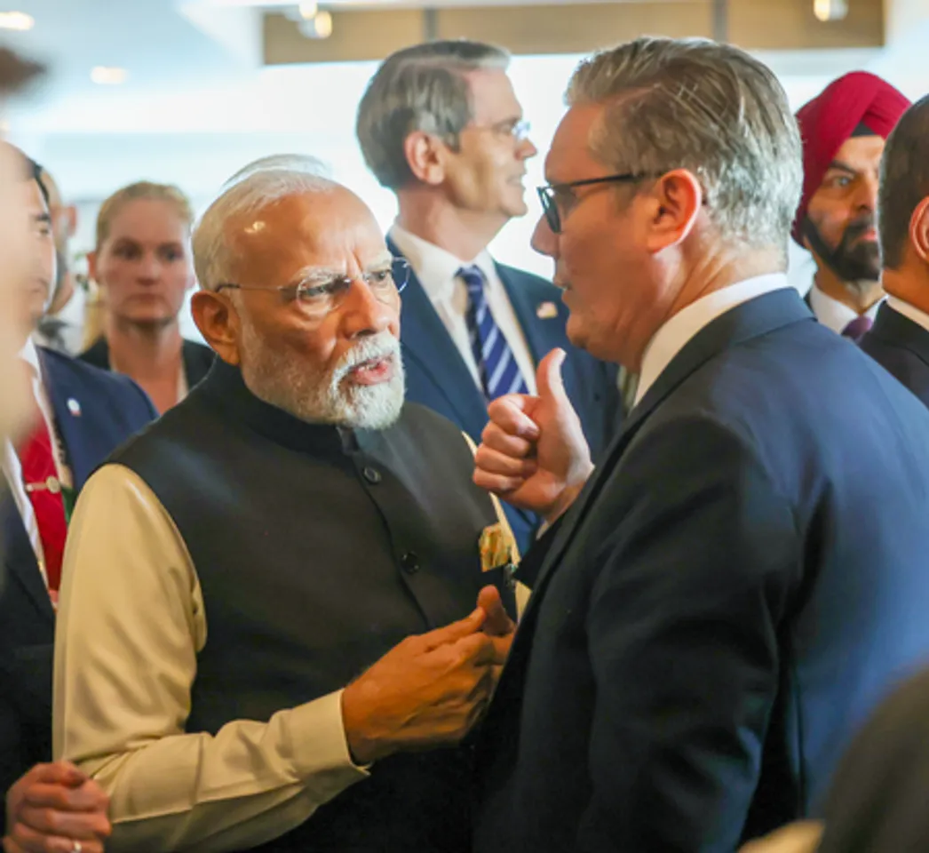 Kananaskis: PM Modi meets Keir Starmer
