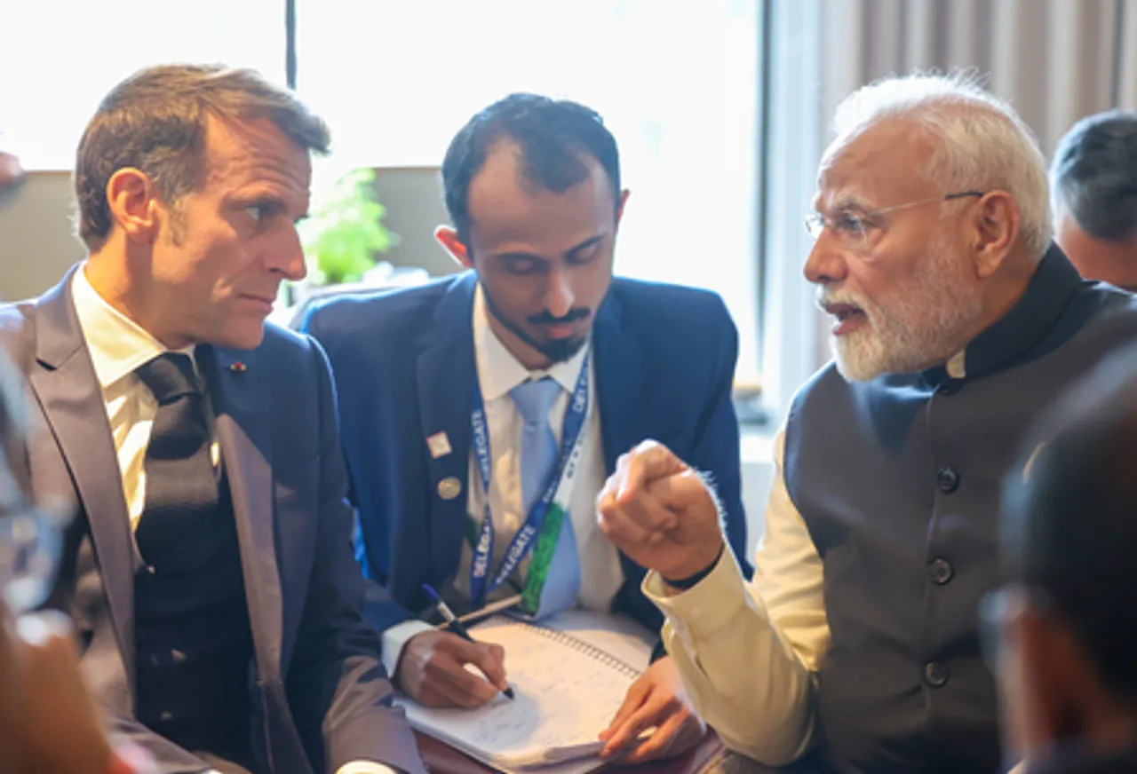 Kananaskis: PM Modi meets Emmanuel Macron