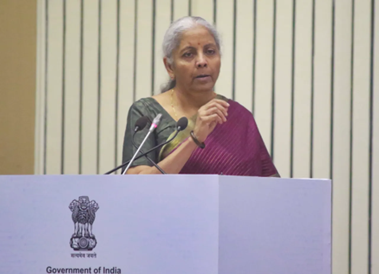 New Delhi: Nirmala Sitharaman at Digital Payment Award event