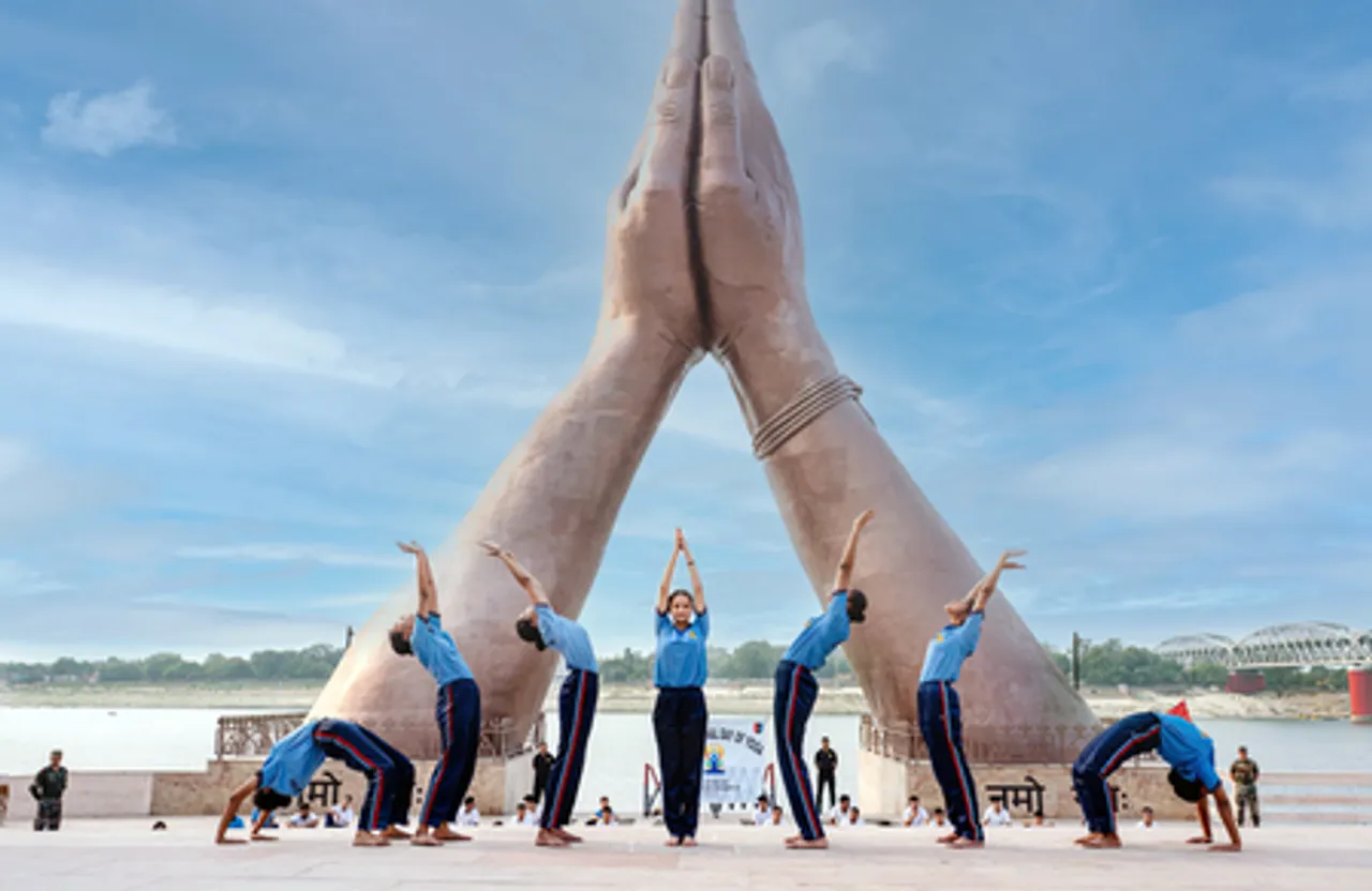 Varanasi: Yoga Day Celebrations at Namo Ghat