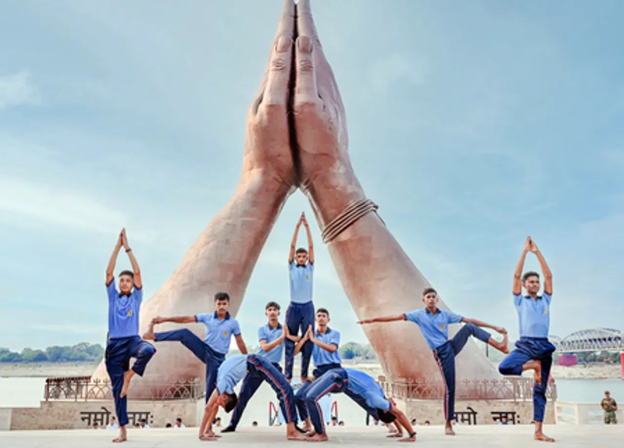 Varanasi: Yoga Day Celebrations at Namo Ghat