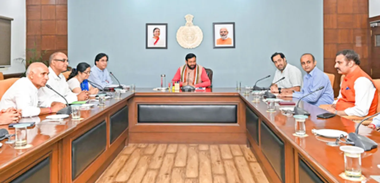 Chandigarh: Nayab Singh Saini meets  Kashmiri Hindu Delegation