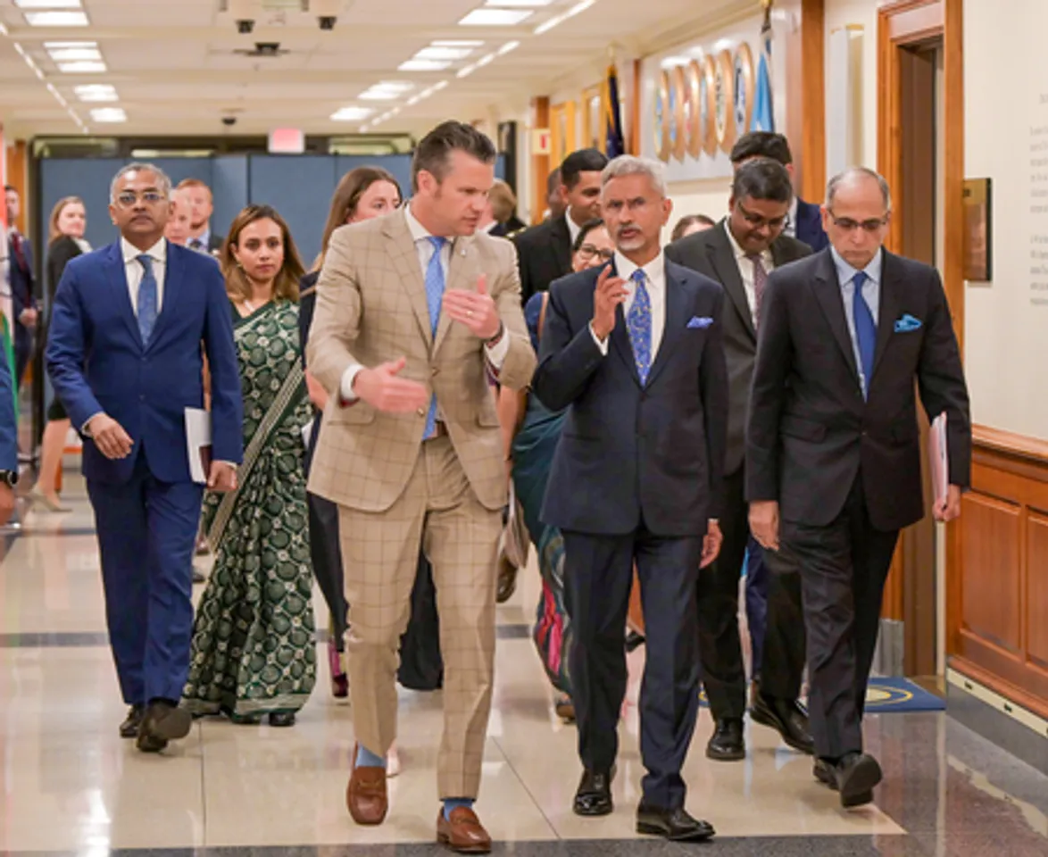 Washington DC: EAM Jaishankar Meets US Secretary of Defense Pete Hegseth
