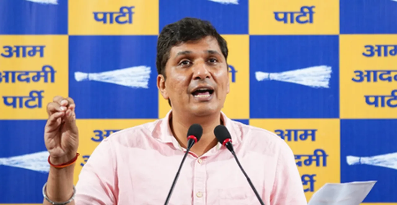 भाजपा शासित दिल्ली सरकार में 'ऑल इज नॉट वेल' : सौरभ भारद्वाज