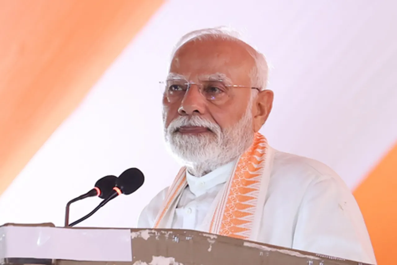 Durgapur: PM Modi attends a Public Meeting