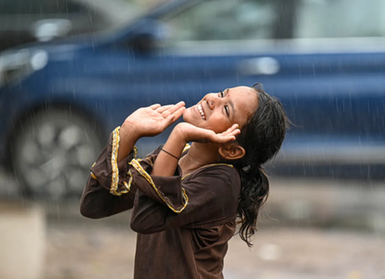 Rain in Bikaner