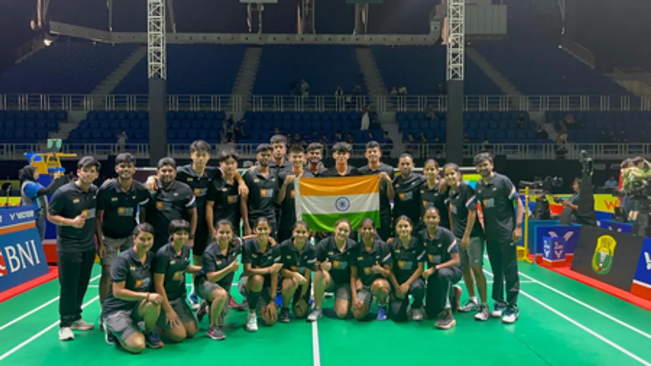 Badminton Asia Jr Championships: India mixed team storm into QF with convincing win over UAE (Credit: BAI)