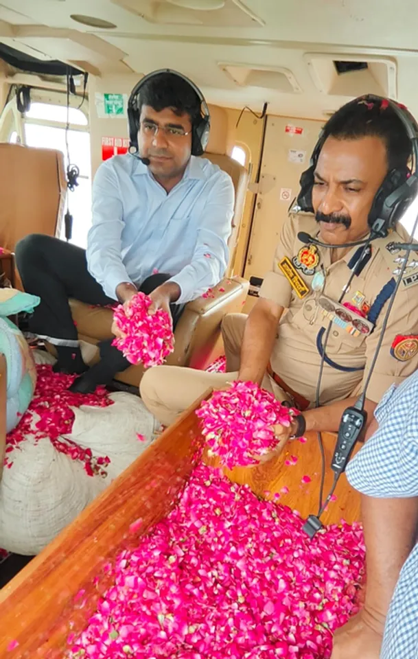 सावन का दूसरा सोमवार: नोएडा-गाजियाबाद के मंदिरों में शिव भक्तों की भीड़, पुष्प वर्षा से हुआ स्वागत