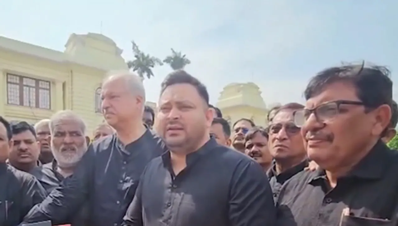 Ruckus in Bihar Assembly, Tejashwi demands discussion on SIR of voter list