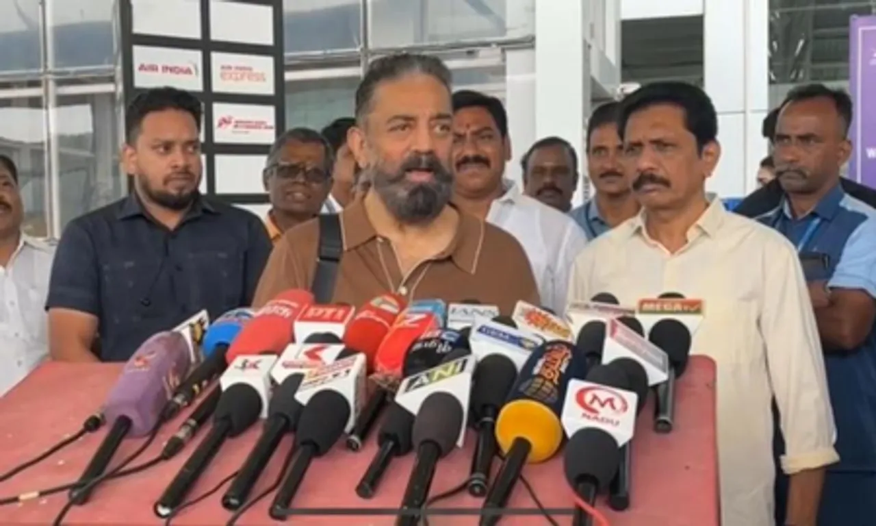 Kamal Haasan to take oath as Rajya Sabha MP tomorrow, leaves for Delhi