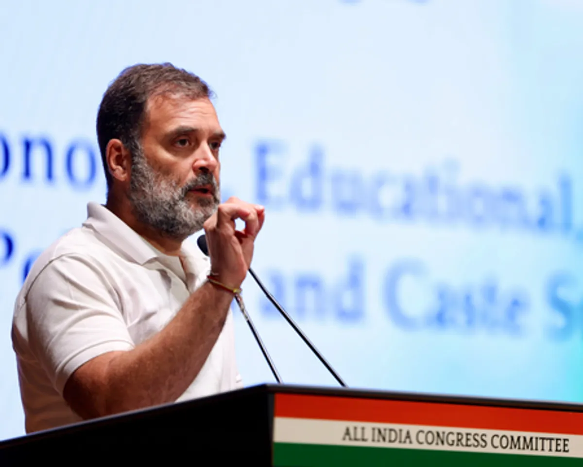 New Delhi: Congress Leaders Attend Caste Census Presentation