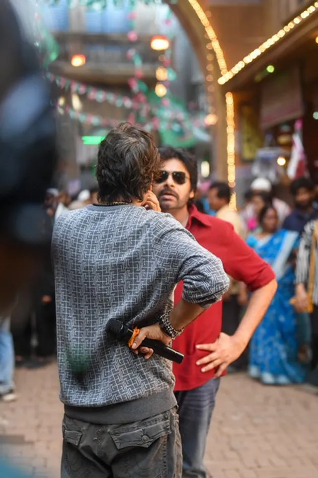 Shooting of climax portions of Pawan Kalyan's 'Ustaad Bhagat Singh' completed! (Picture Credit: Mythri Movie Makers X)