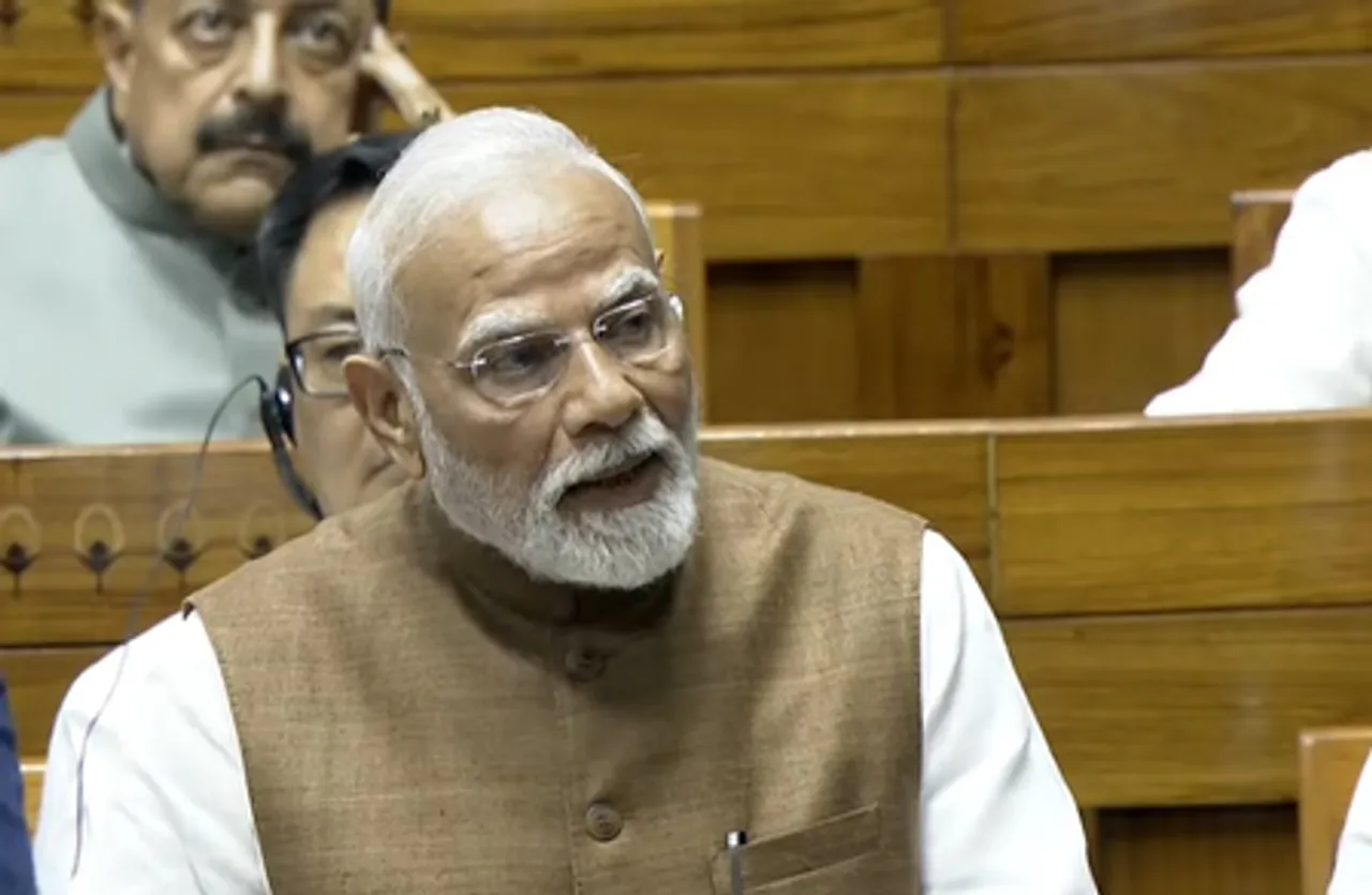 ऑपरेशन सिंदूर पर बोले प्रधानमंत्री मोदी, 'अब पाकिस्तान की न्यूक्लियर ब्लैकमेलिंग नहीं चलेगी, हमने आतंकी अड्डों को धुआं-धुआं किया'