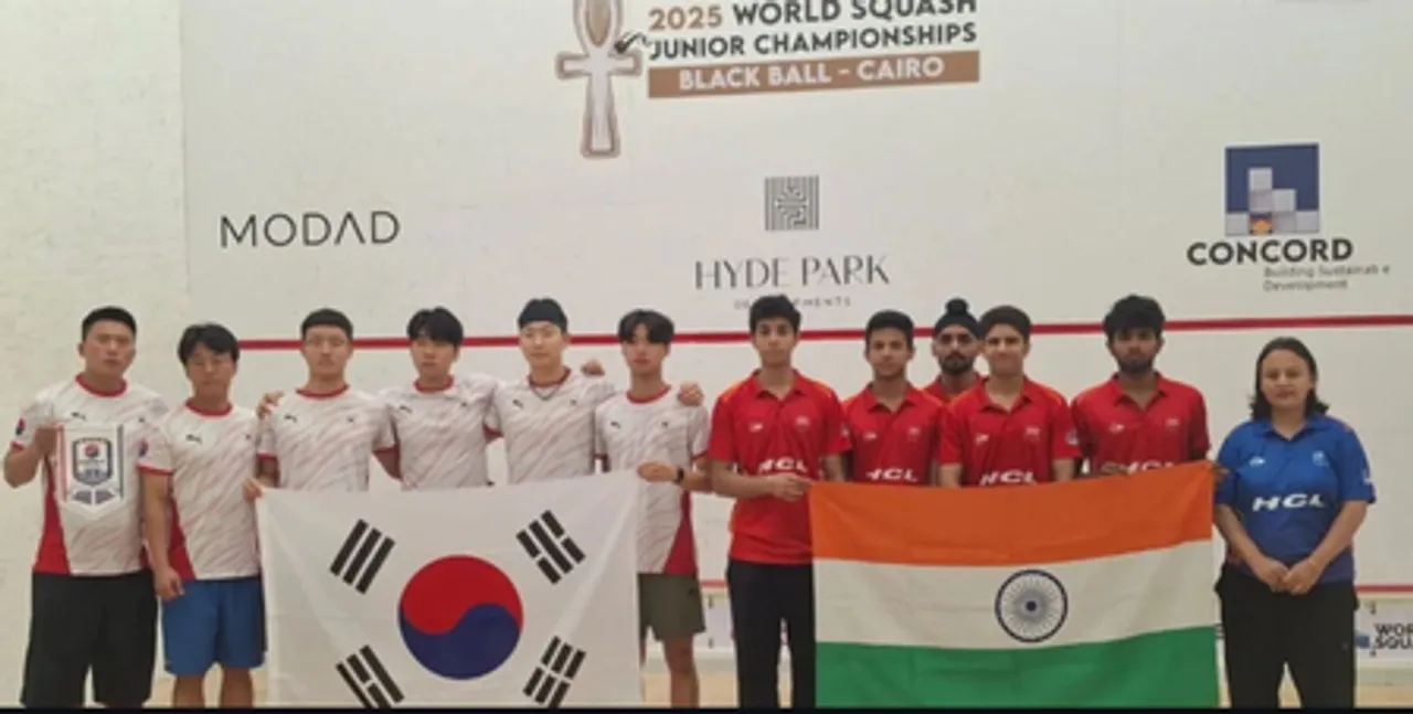 Indian boys stun Korea to storm into semis in team competition at World Junior Squash (Indian Squash/Instagram)