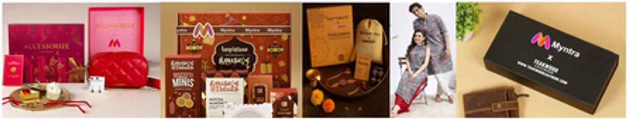 Curated Rakshabandhan hampers from Myntra blend emotion with elegance
