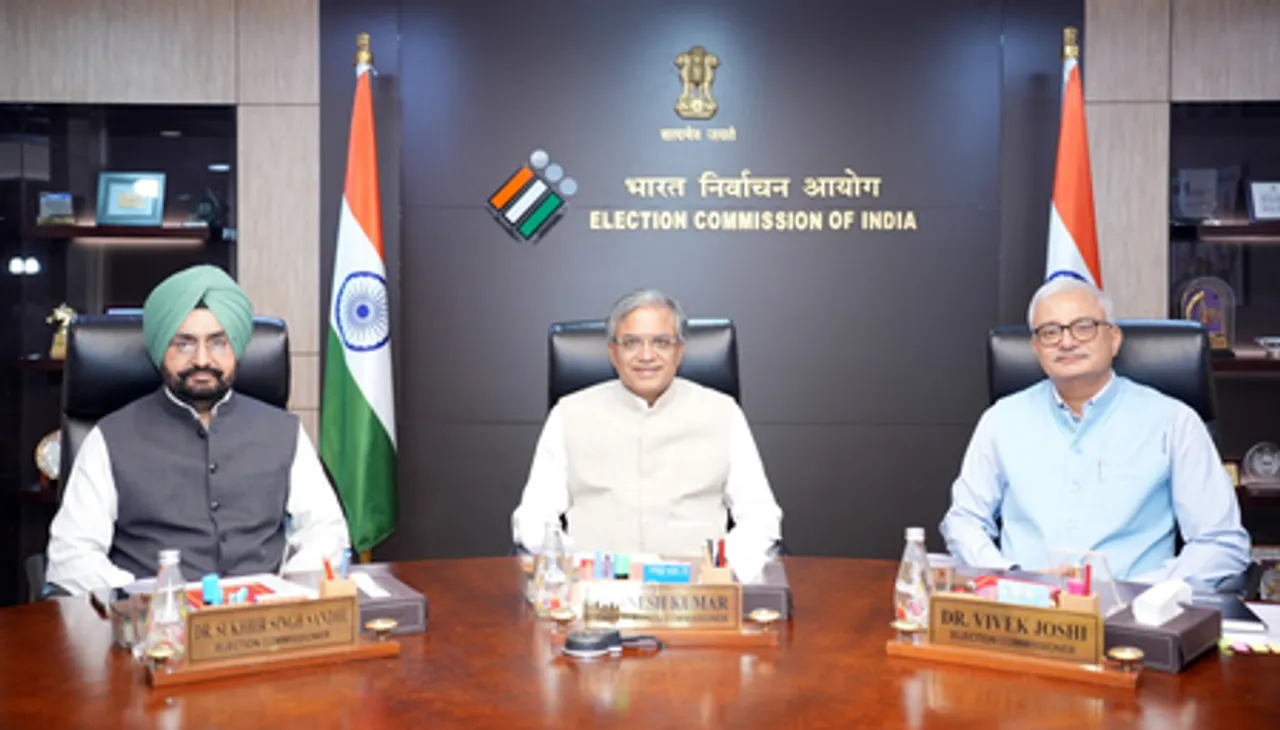 ईसीआई के साथ राजनीतिक दलों की बैठक, 28,000 से अधिक प्रतिनिधियों ने लिया हिस्सा