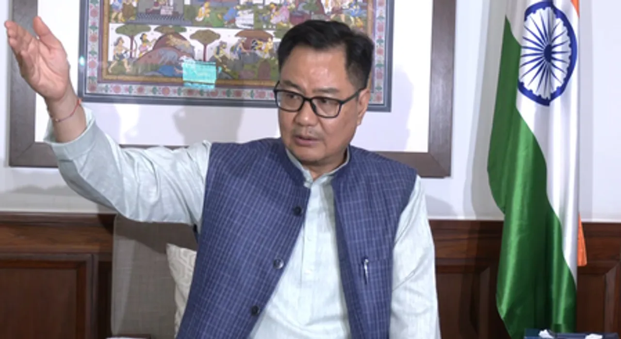 राहुल गांधी का भारत विरोधी बयान देना सही नहीं : किरेन रिजिजू