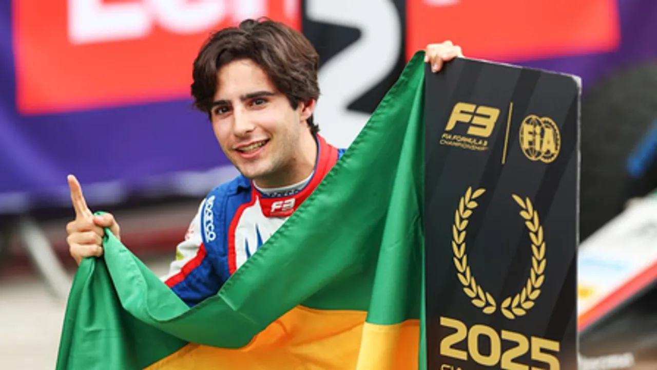 Rafael Camara seals 2025 Formula 3 Championship with dominant victory (Credit: Formula 3/X)