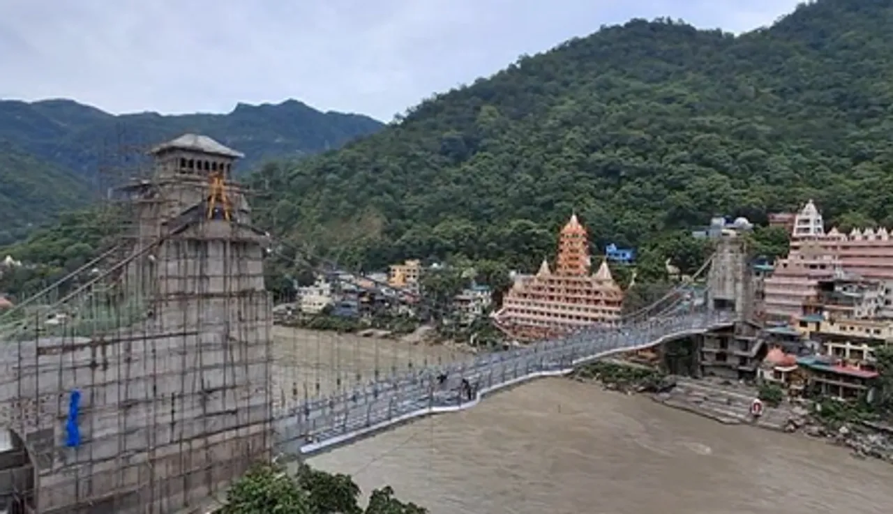 ऋषिकेश में पर्यटन को मिलेगा नया आयाम, अंतिम चरण में बजरंग सेतु का निर्माण
