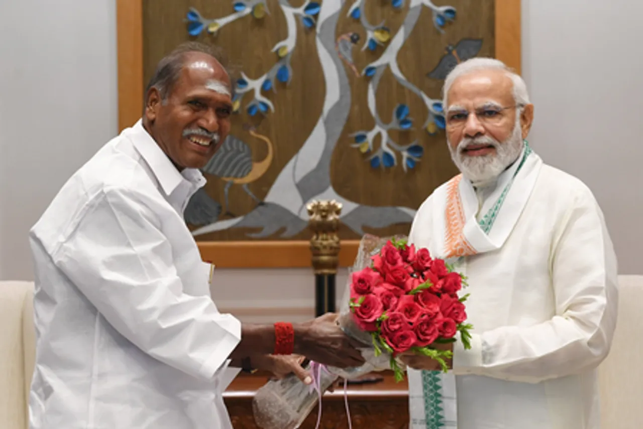 प्रधानमंत्री मोदी ने पुडुचेरी के मुख्यमंत्री को जन्मदिन पर दी शुभकामनाएं