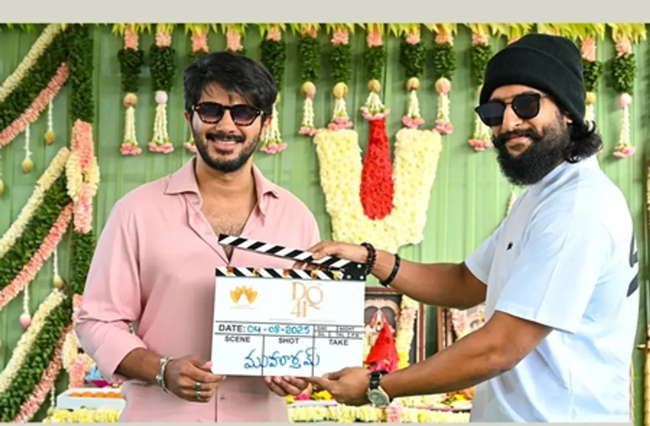 'DQ41': Nani gives the first clap for Dulquer Salmaan's next