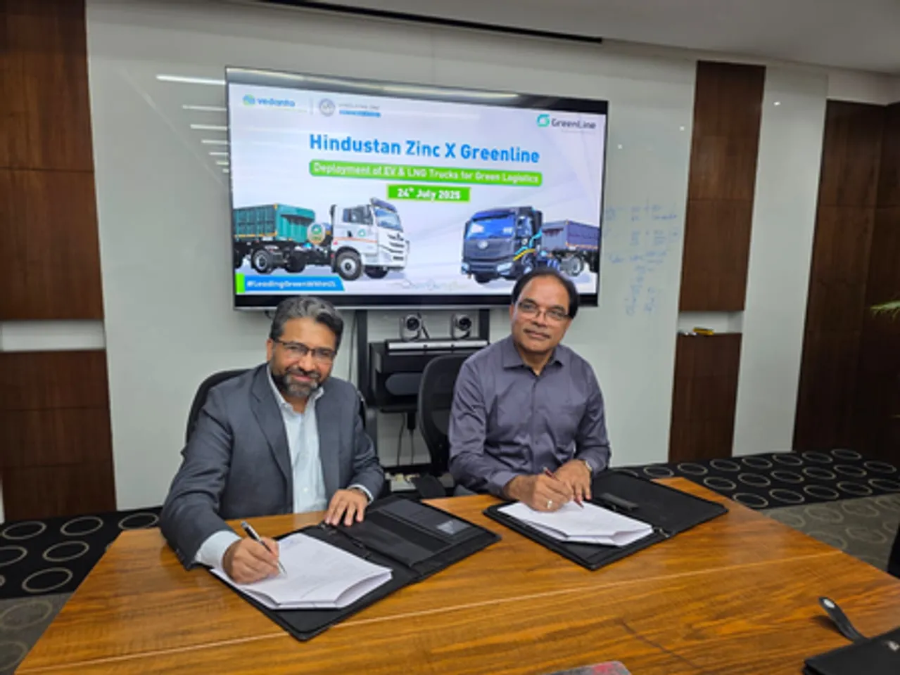 Hindustan Zinc deepens partnership with GreenLine Mobility to deploy EV and LNG Trucks for green logistics