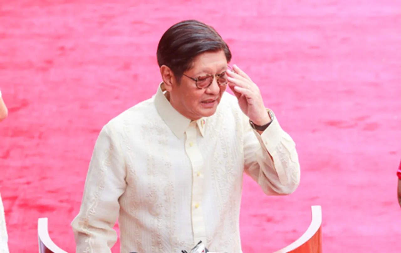 New Delhi: President of Philippines Welcomed at Rashtrapati Bhavan
