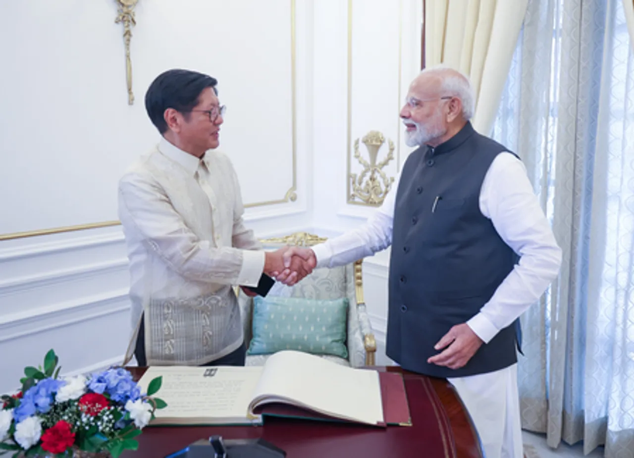 Narendra Modi and Philippines President Marcos Jr, (Photo Source : X@narendramodi)