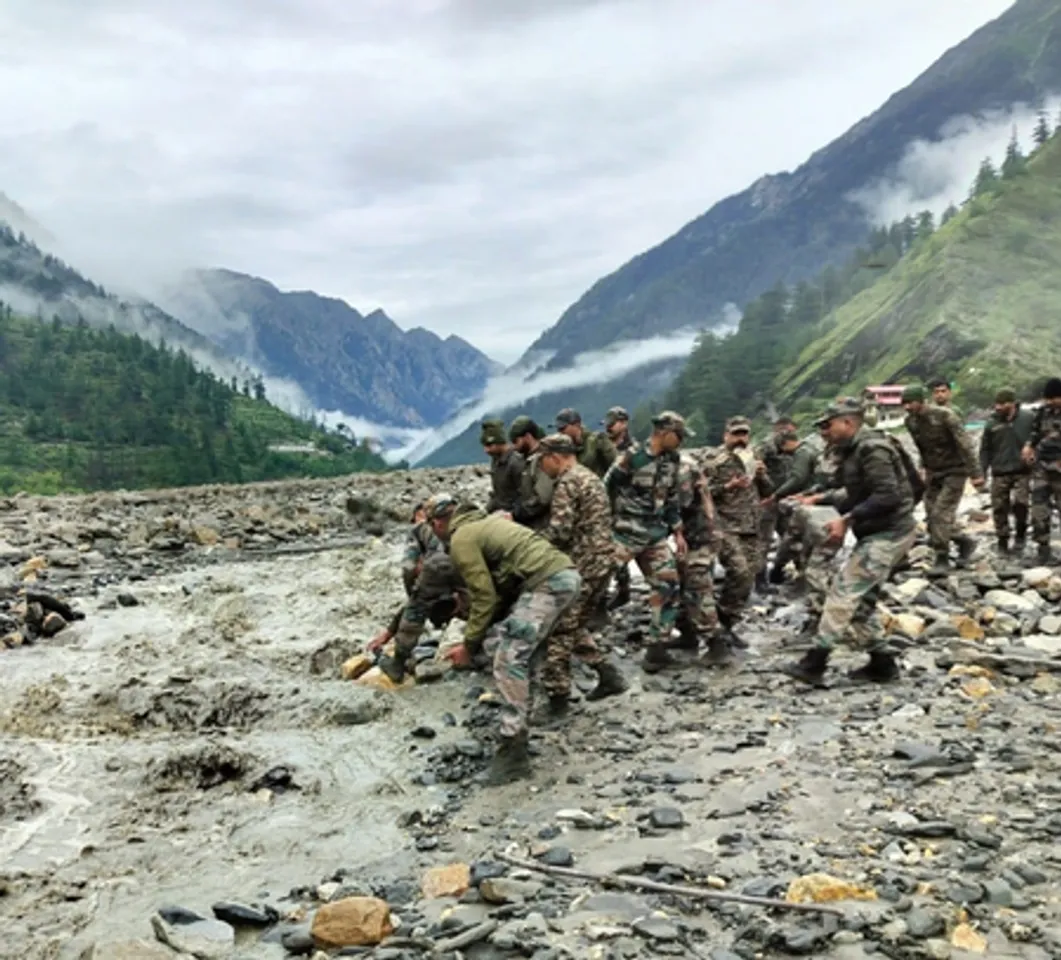 उत्तरकाशी आपदा:  गंगोत्री-हर्षिल क्षेत्र में युद्धस्तर पर रेस्क्यू ऑपरेशन जारी, 100 से अधिक लोगों को बचाया गया