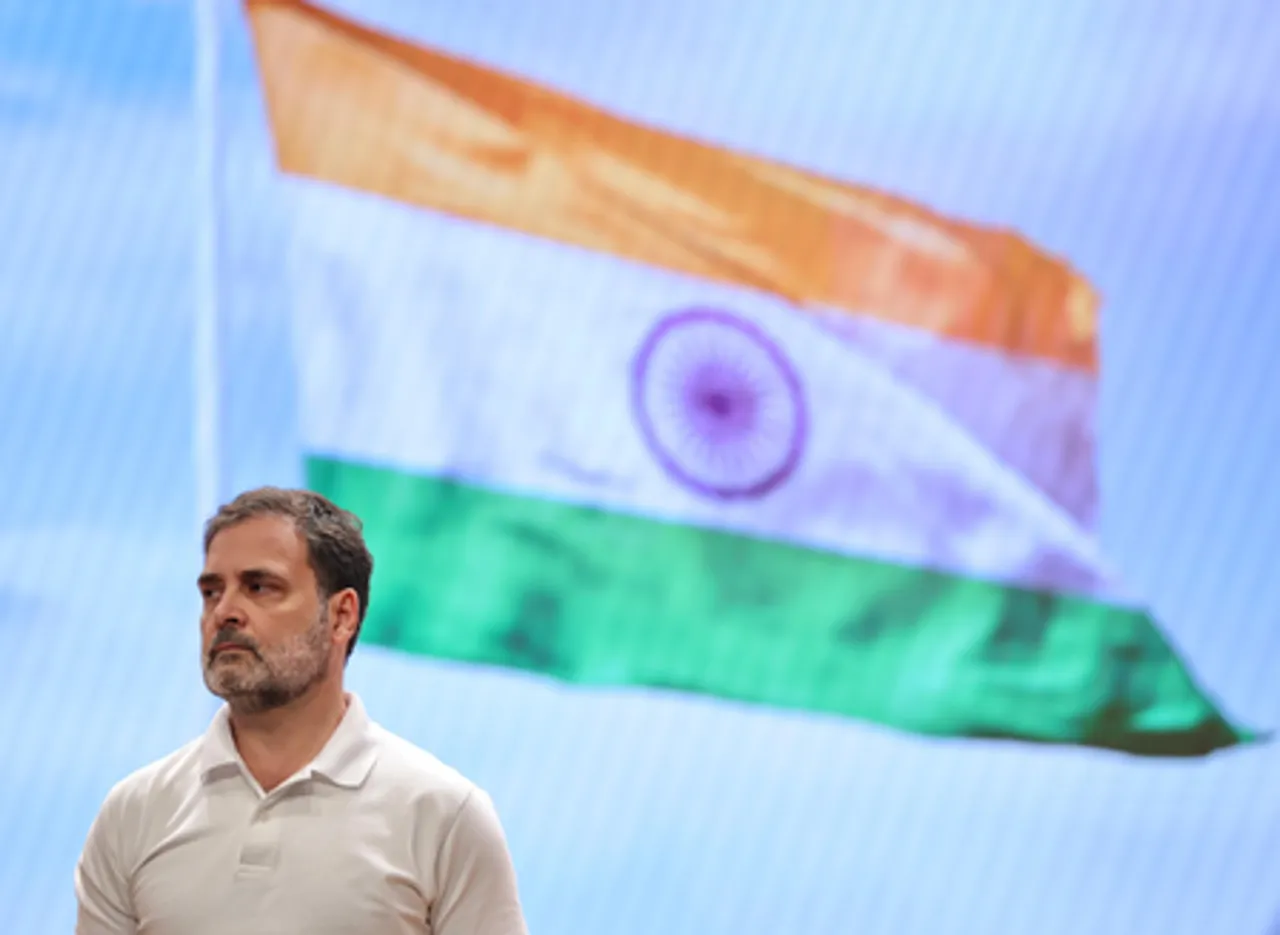 New Delhi: Rahul Gandhi addresses press conference