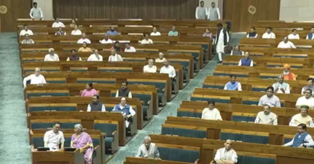 LS adjourned briefly amid Oppn ruckus after paying tributes to Satypal Malik, remembering 'Quit India' heroes