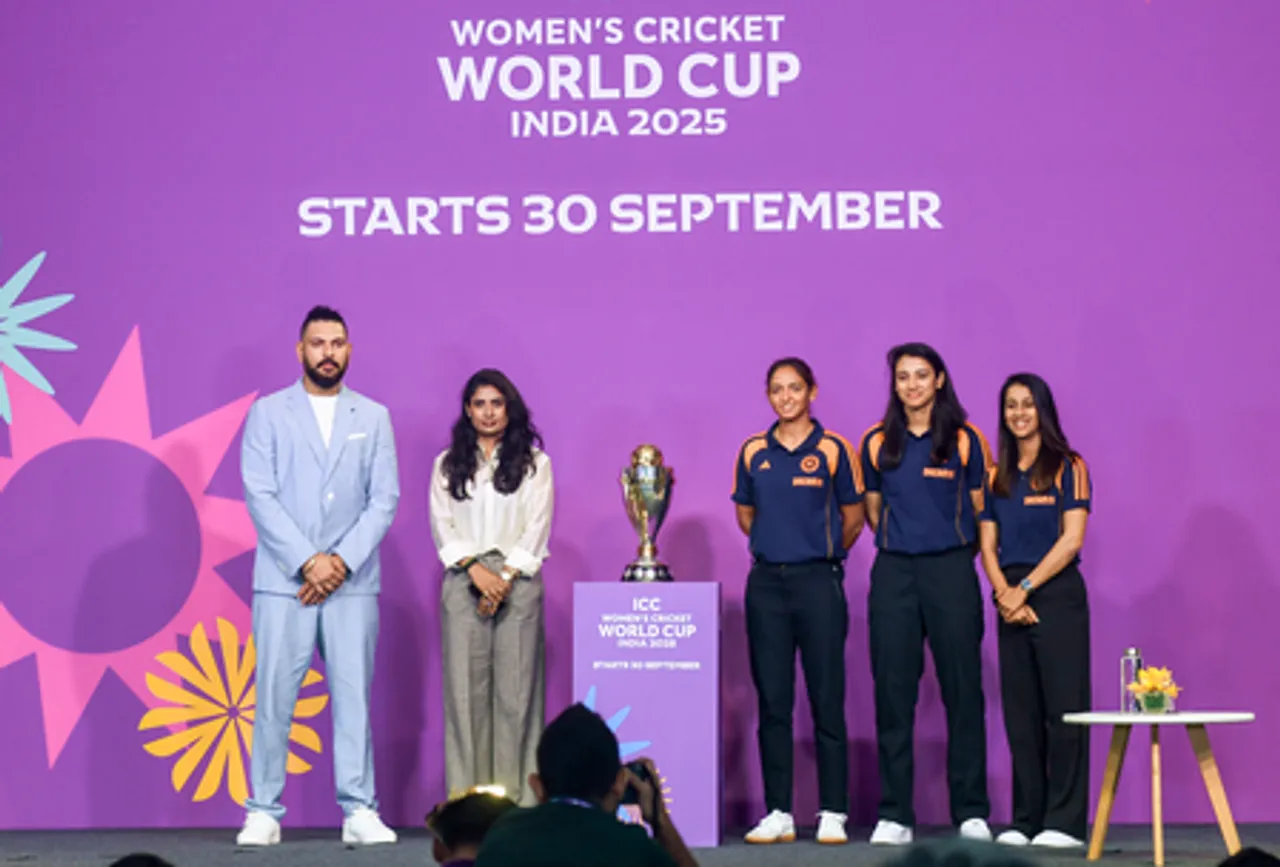 Mumbai: ICC Women's ODI World Cup trophy launch event