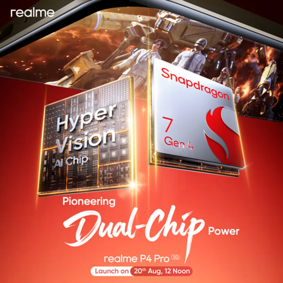 realme introduces dual chipset technology under Rs 30,000