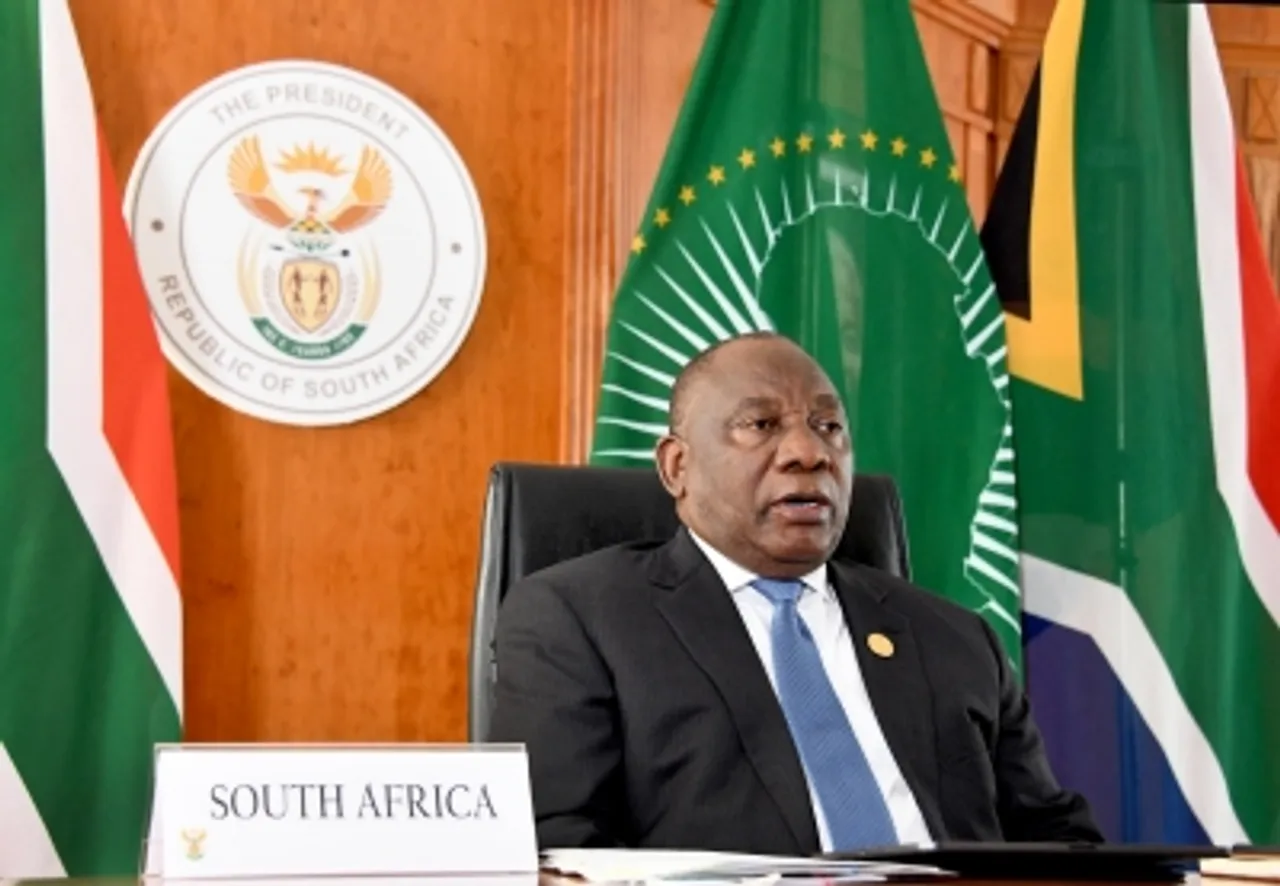 South African president urges gender equality across policies during Women's Month