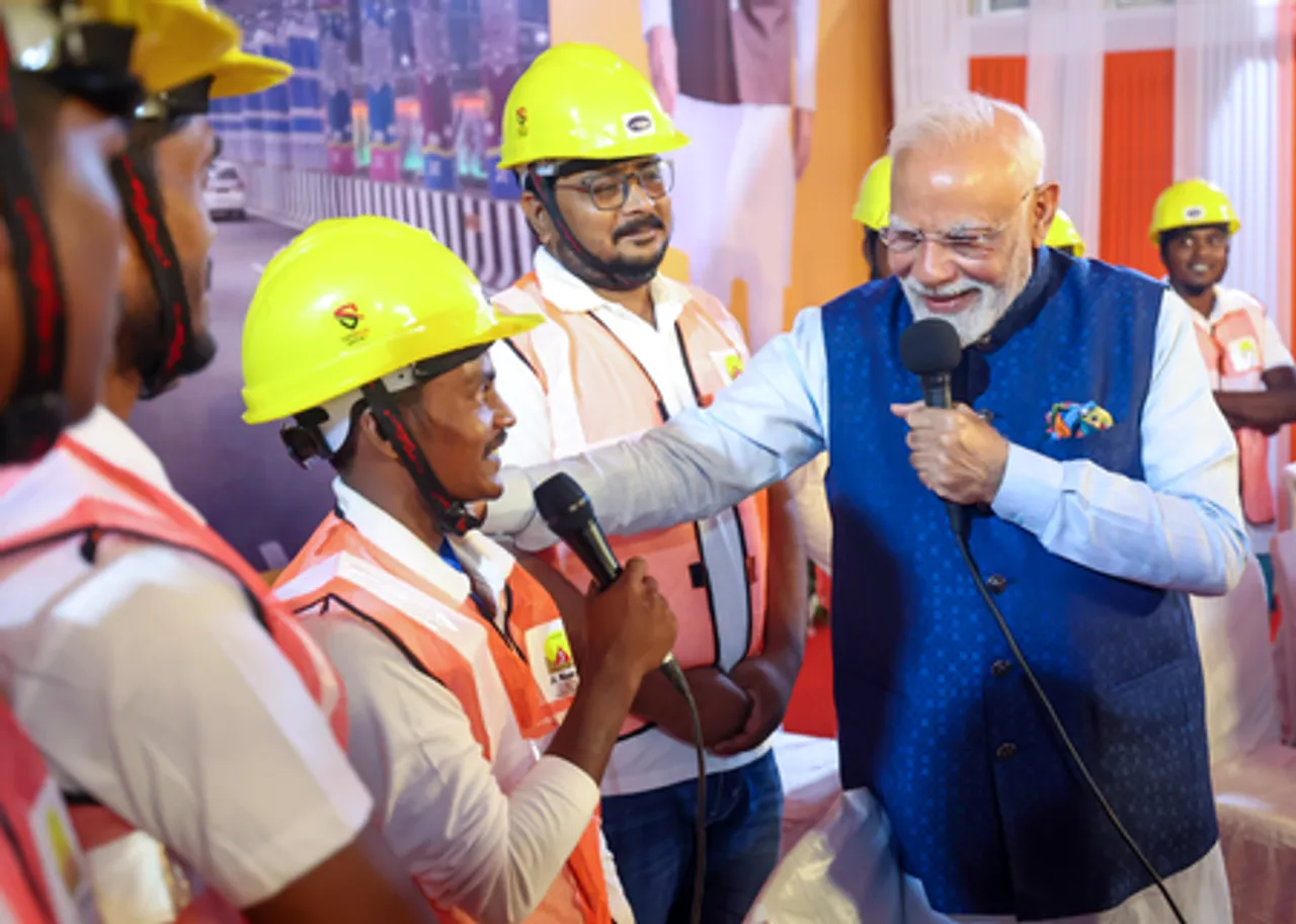 New Delhi: PM Modi inaugurates UER-II, Dwarka Expressway