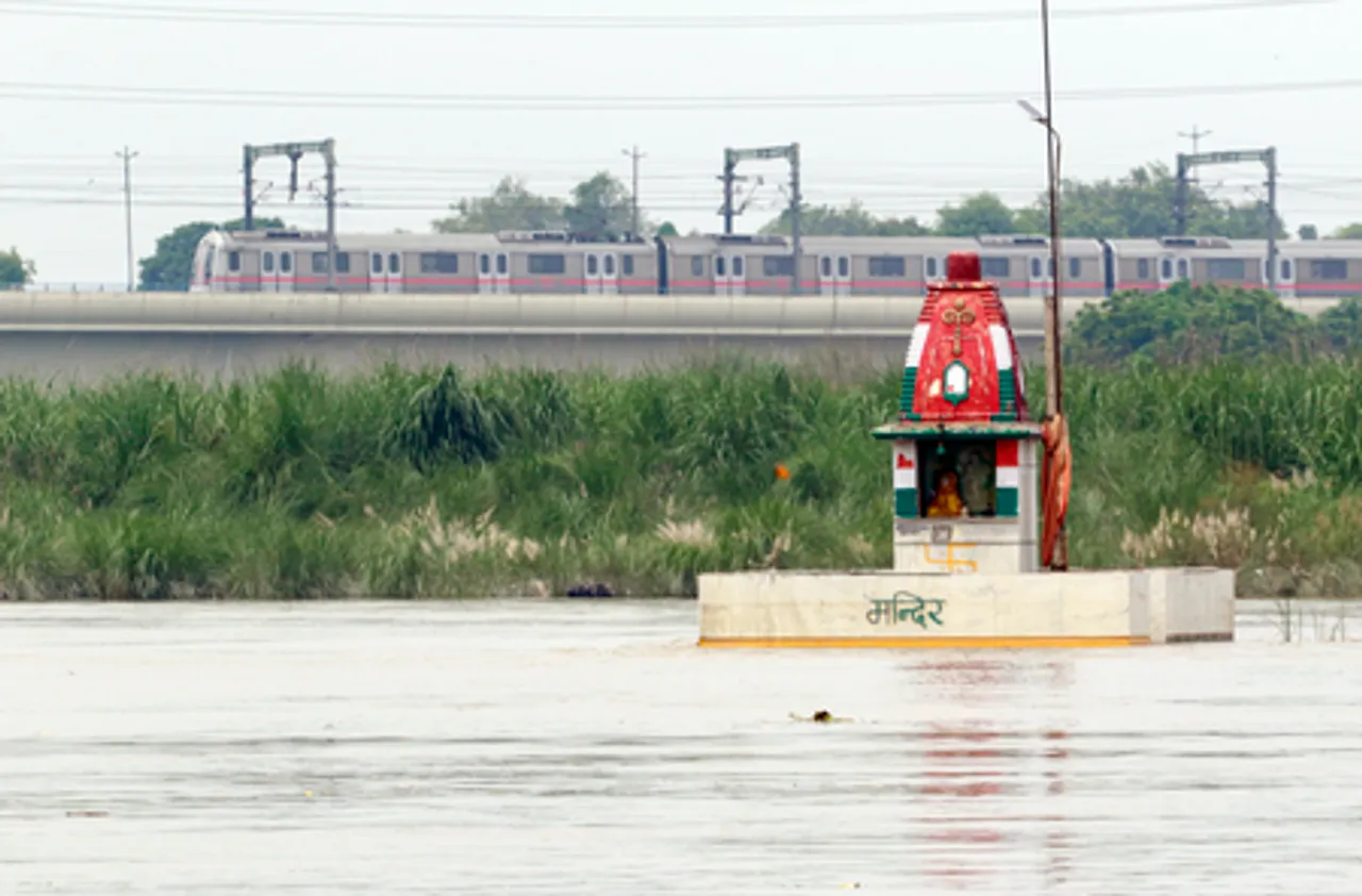 New Delhi: Rising Yamuna Water Level